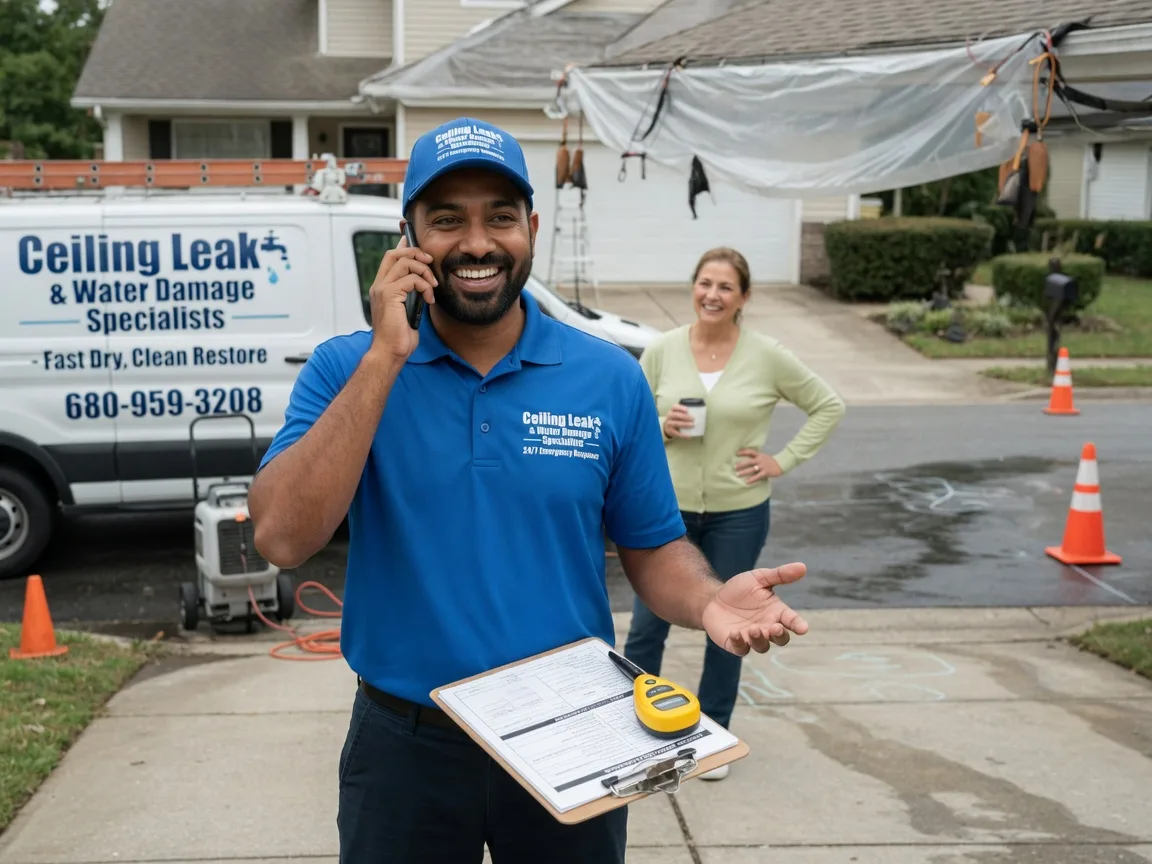 Ceiling Leak Cleanup Oxon Hill, MD FAQs